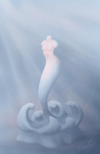 Submerged Statue